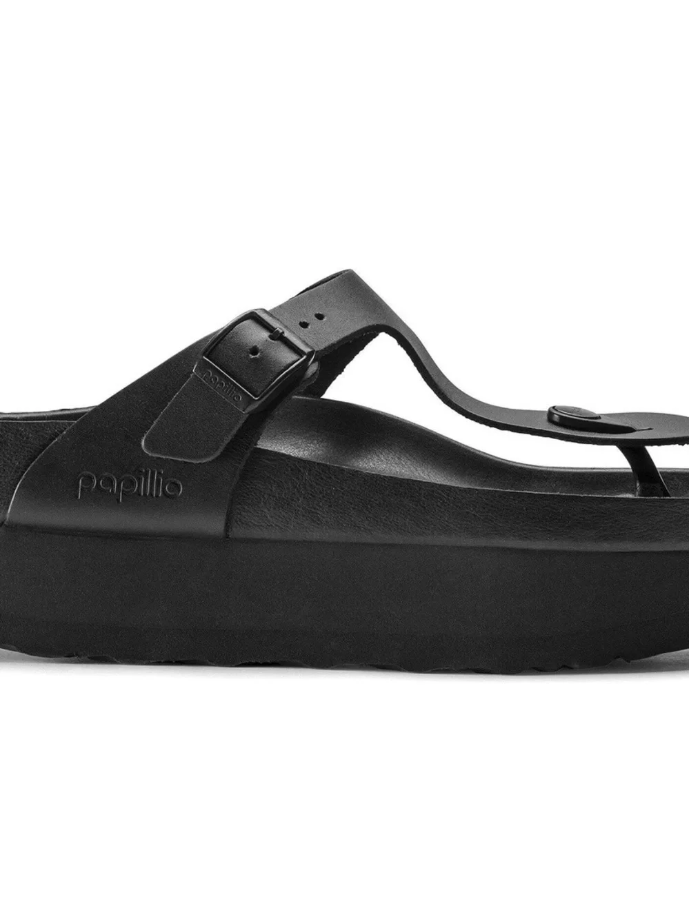 Birkenstock Papillio Gizeh Flex Platform  Black  Women's Sandal